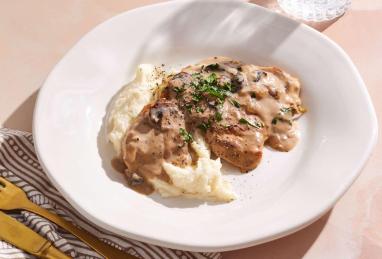 Turkey Chops with Mushroom Gravy Photo 1