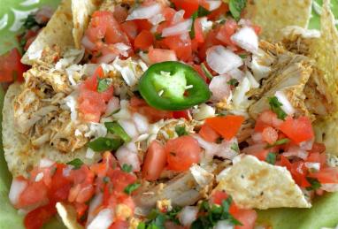 Chicken Enchilada Nachos Photo 1