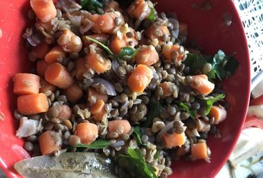 Mediterranean Lentil Salad Photo 1