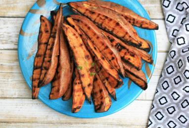 Grilled Sweet Potato Wedges Photo 1