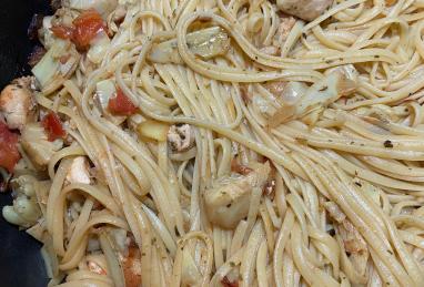 Greek Chicken Pasta Photo 1