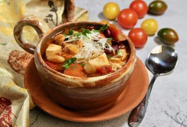 Chicken Minestrone Soup Photo 1