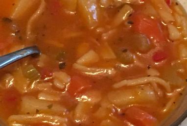 Healthy Veggie Minestrone Soup Photo 1