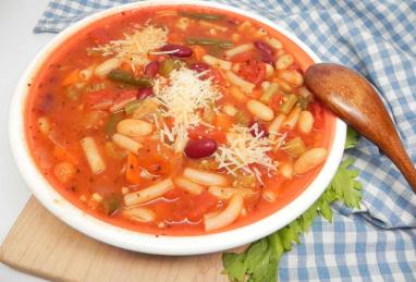 Hearty Vegetarian Minestrone Photo 1