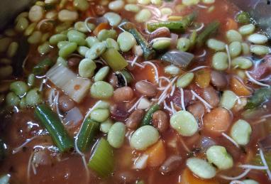 Prosciutto Fave Minestrone alla Riso Photo 1