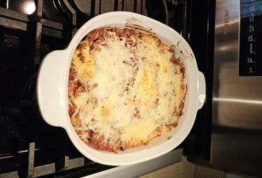 Baked Cream Cheese Spaghetti Casserole Photo 1