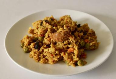 Brown Rice, Chicken, and Chorizo Paella Photo 1