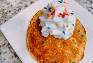 Cake Mix Birthday Cake Pancakes Photo 1