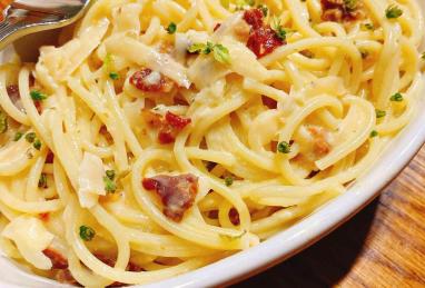 Greek Yogurt Carbonara Photo 1