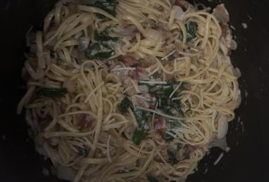 Italian Carbonara with Bacon Photo 1