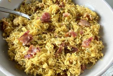 Keto Spaghetti Squash Carbonara Photo 1