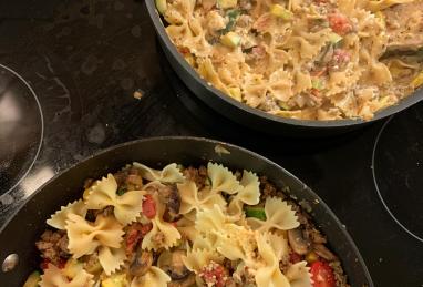 Pasta Primavera with Italian Turkey Sausage Photo 1