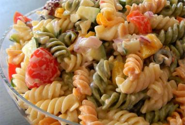 No-Mayo Pasta Salad Photo 1