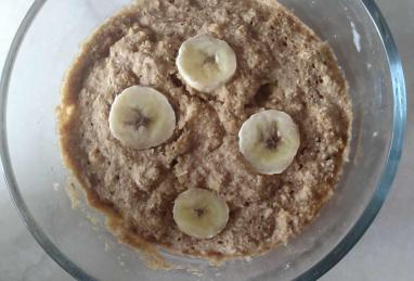 Microwave Banana Baked Oats Photo 1