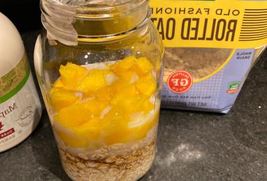 Mango Overnight Oats Photo 1