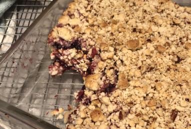 Raspberry Oatmeal Bars Photo 1