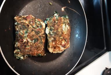 Spinach Mushroom Omelet Photo 1