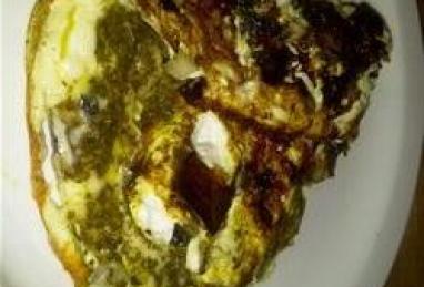 Portobello Pesto Egg Omelette Photo 1