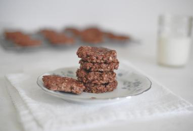 No Bake Chocolate Peanut Butter Cookies Photo 1