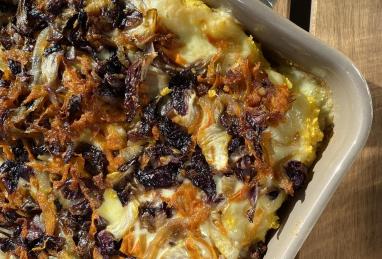 Vegan Baked Polenta with Radicchio Photo 1