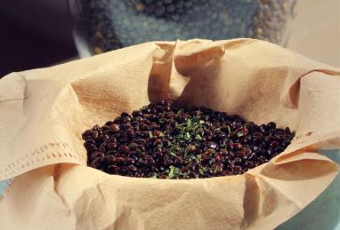 Skillet-Popped Lentils with Parsley Photo 1