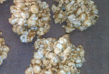 Peanut Butter Popcorn Balls Photo 1