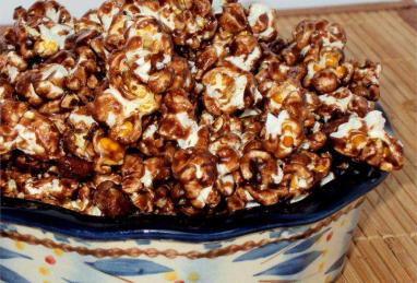 Chocolate Almond Popcorn Photo 1