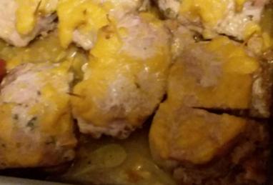 Baked Stuffed Pork Chops Photo 1