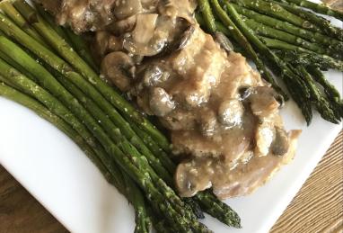 Garlic Pork Tenderloin with Mushroom Gravy Photo 1