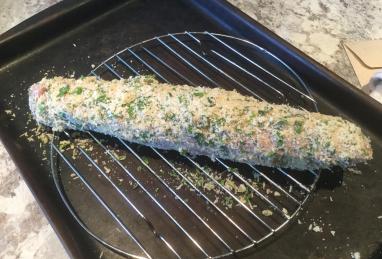 Parsley and Parmesan Crusted Pork Tenderloin Photo 1