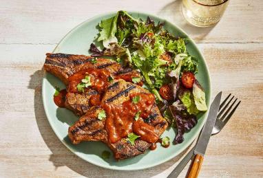 Sous Vide Maple Chipotle BBQ Pork Chops Photo 1