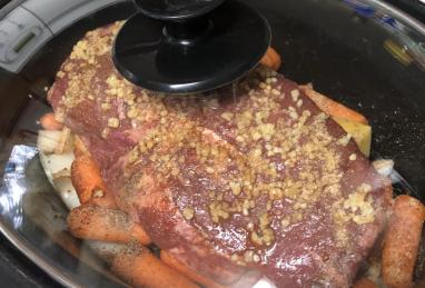 Garlic Top Sirloin Pot Roast Photo 1