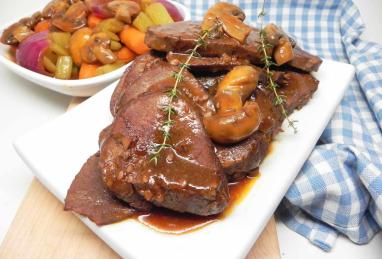 Apple Cider Pepper Pot Roast (Pressure Cooker Recipe) Photo 1