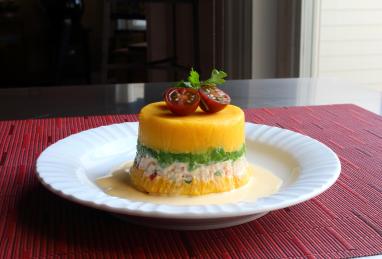 Peruvian Potato-Chicken Salad (Causa Rellena) Photo 1