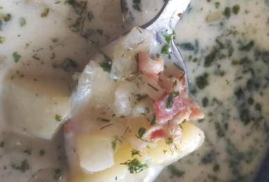 Very Easy Potato Bacon Soup Photo 1