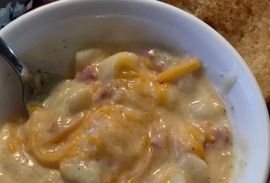 Potato and Cheddar Soup Photo 1