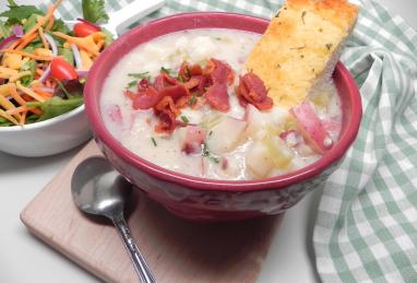 Instant Pot Potato and Bacon Soup Photo 1