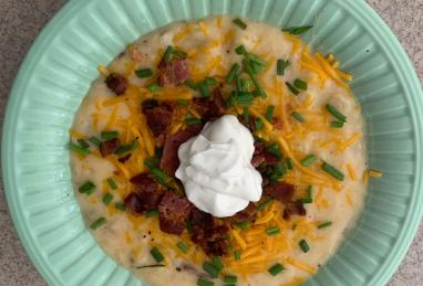 Brett's Slow Cooker Loaded Baked Potato Soup Photo 1