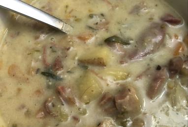 Slow Cooker Ham and Potato Soup Photo 1