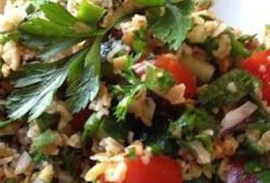 Veggie Bulgur Salad (Kisir) Photo 1