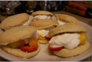 Summery Lime-Mango Shortcakes Photo 1