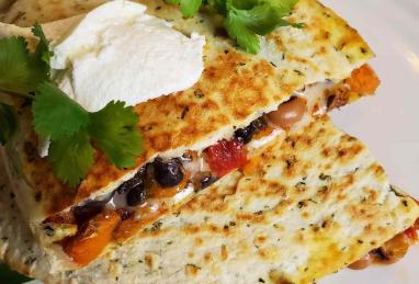 Sweet Potato-Black Bean Quesadillas Photo 1