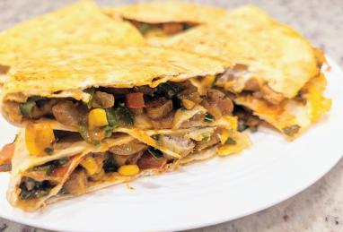 Andouille and Poblano Quesadillas Photo 1