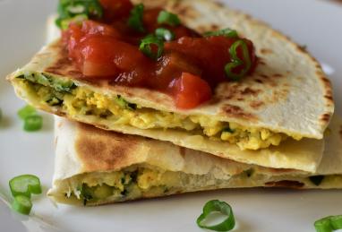 Zucchini Breakfast Quesadilla Photo 1