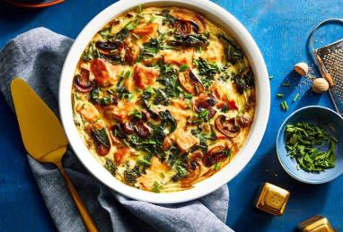 Salmon and Swiss Chard Quiche Photo 1