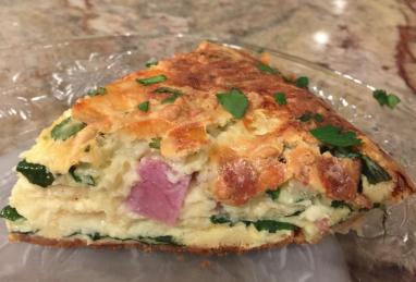 Spinach and Ham Quiche Photo 1