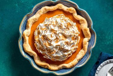 Pumpkin Pie with Vanilla Meringue Photo 1