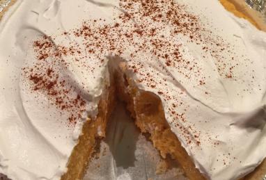 No-Bake Pumpkin Cheesecake Pie Photo 1