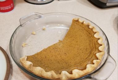 Mom's Pumpkin Pie Photo 1