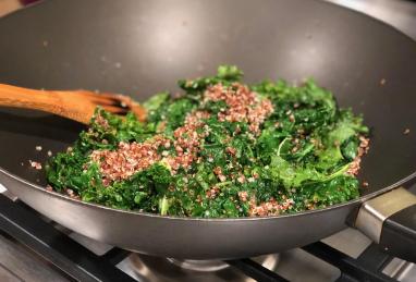 Garlic Kale Quinoa Photo 1